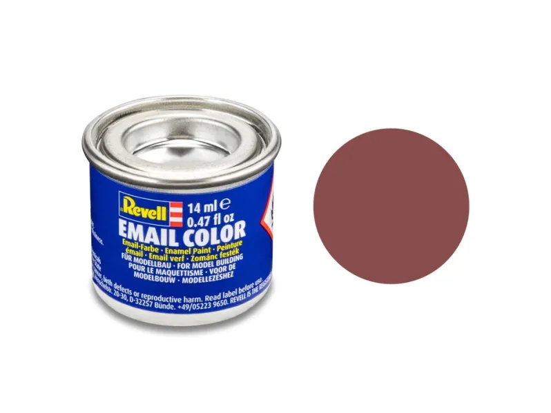 Enamel 14 ml. rust mat
