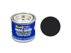 Enamel 14 ml. tar black, mat