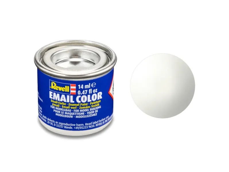 Enamel 14 ml. white, gloss