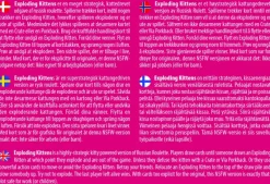 Exploding Kittens Nordic NSFW Ed. (Pink)