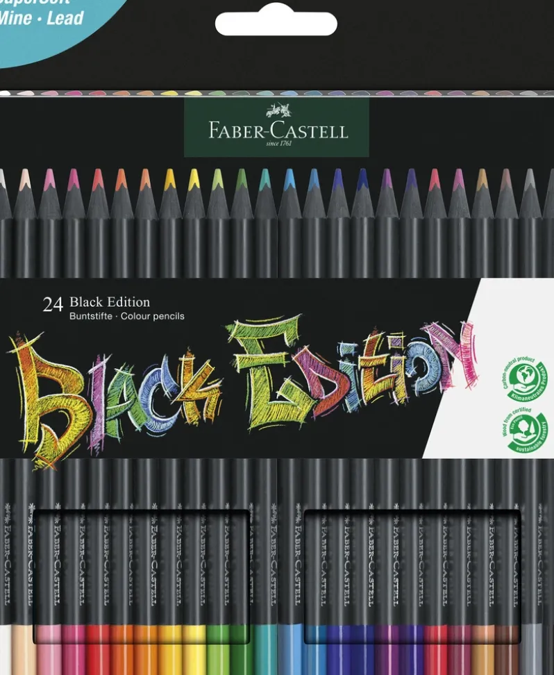Farveblyant black edition Faber-Castell