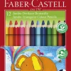 Farveblyant Faber-Castell Jumbo 12 stk