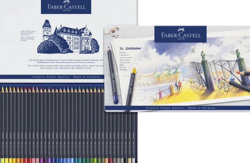 Farveblyant Goldfaber 36 ass