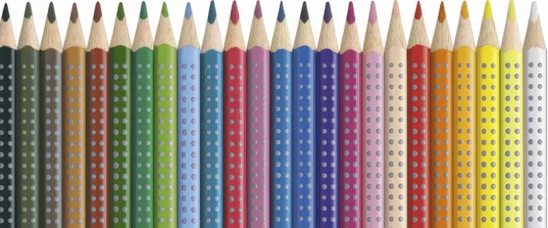 Farveblyant grip Faber-Castell 24 stk