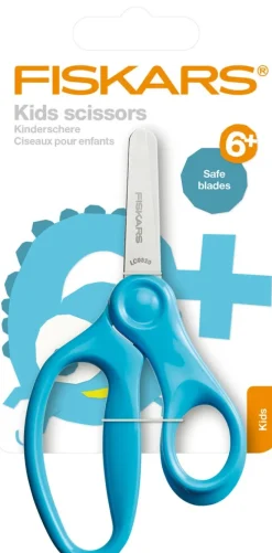 FISKARS Børn turkis 13 cm alder 6+