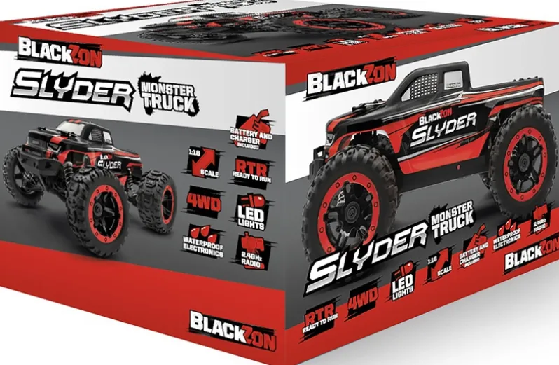 Fjernstyret Slyder Monster Truck