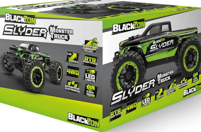 Fjernstyret Slyder Monster Truck