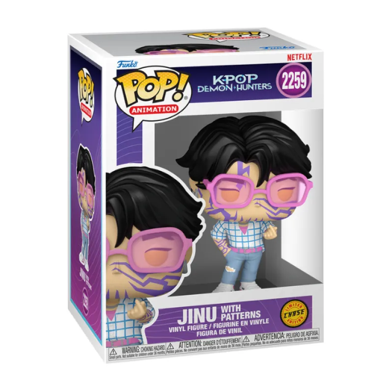 Funko Pop Vinyl KPop Demon Hunters Jinu w/ch