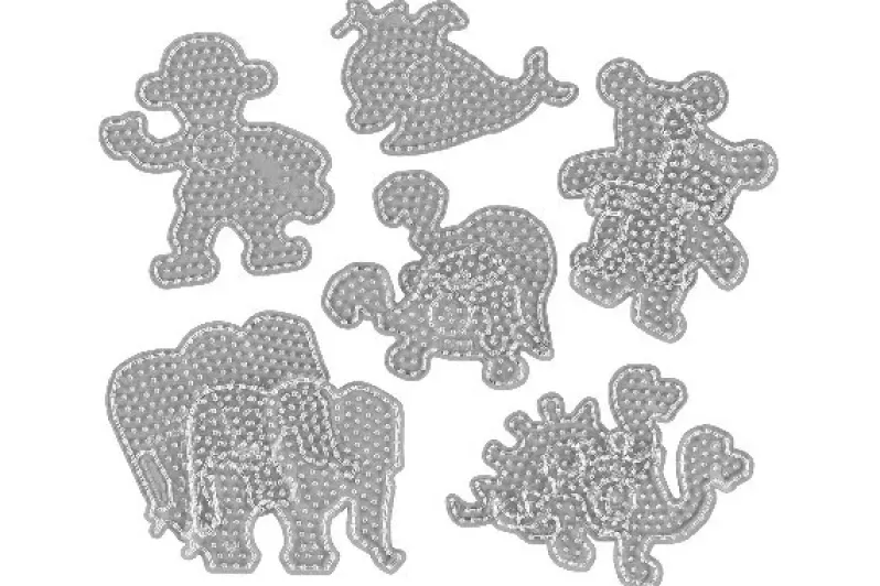 Hama 10 Maxi stiftplader - Zoo