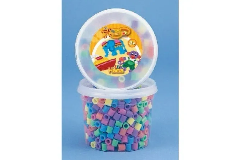 Hama maxi perler 600stk pastel mix 50