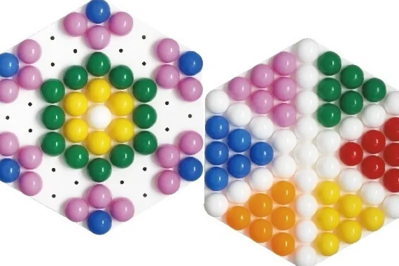Hama maxi stick ophængsæske hexagonal