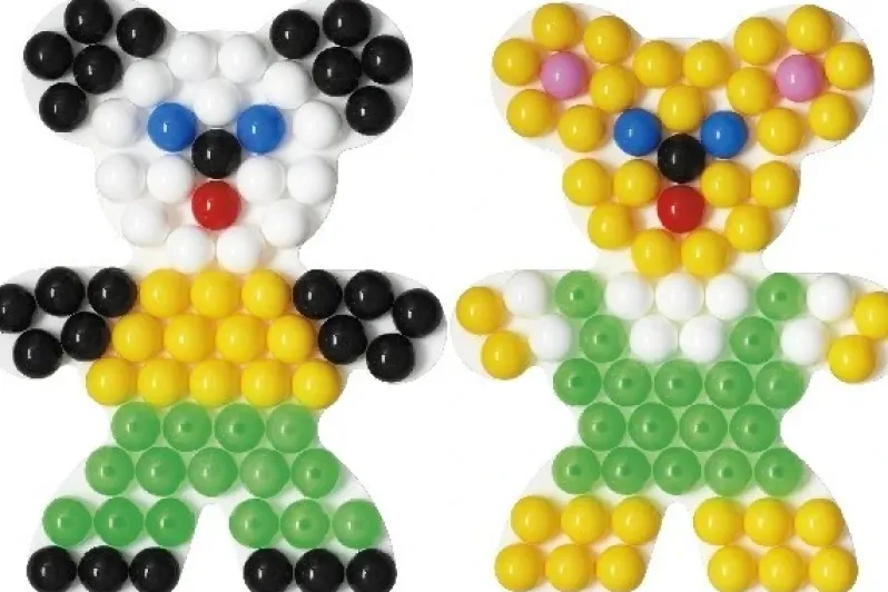 Hama maxi stick ophængsæske bamse