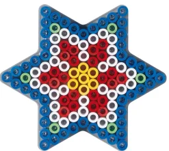 Hama maxi stiftplade stjerne 14,5x15,58cm