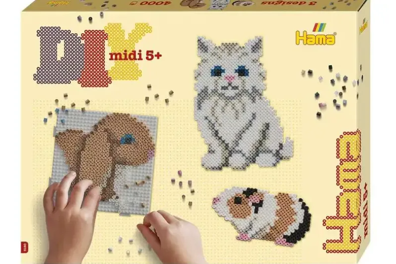 Hama midi gaveæske Kæledyr