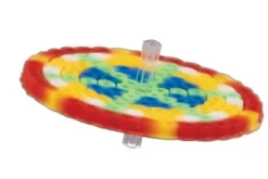 Hama rund plade m/perler & connector i blister
