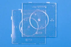 HAMA stiftplade 2stk 234 15x15cm transparent