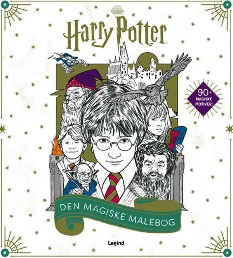 Harry Potter - Den magiske malebog
