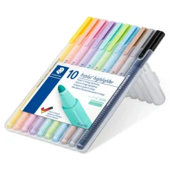 Highligther Staedtler triplus pastel 10 stk