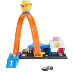 Hot Wheels City Super Politistation