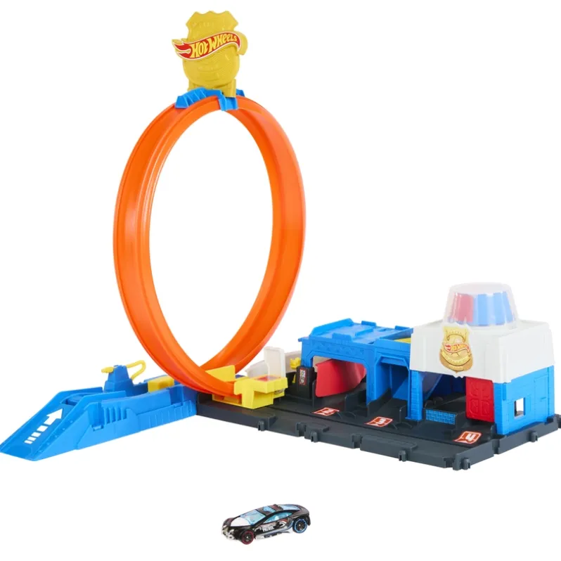 Hot Wheels City Super Politistation