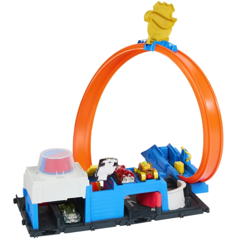 Hot Wheels City Super Politistation