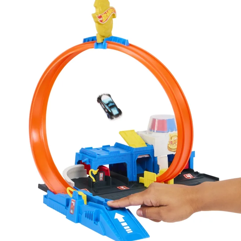 Hot Wheels City Super Politistation