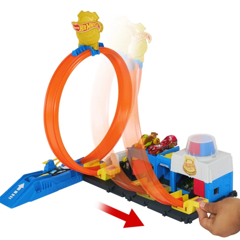 Hot Wheels City Super Politistation
