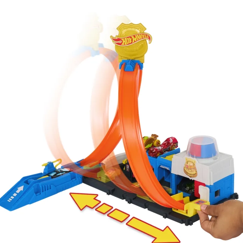 Hot Wheels City Super Politistation