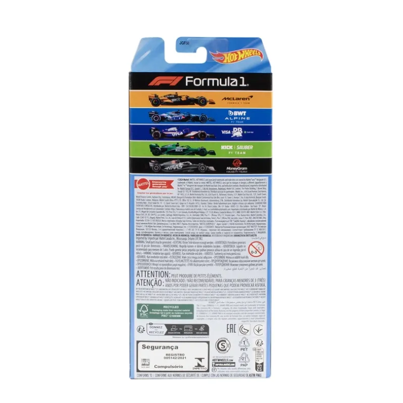 Hot Wheels F1 Racing 5 Pak