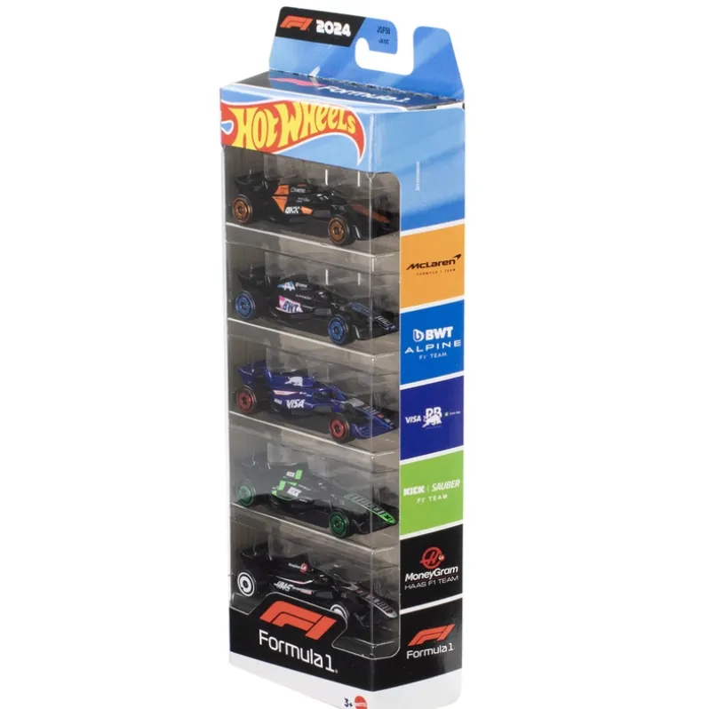 Hot Wheels F1 Racing 5 Pak
