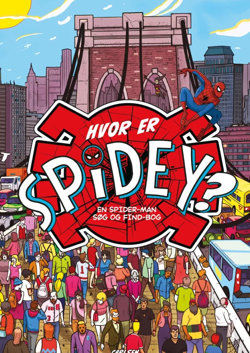 Hvor er Spidey? En søg og find-bog