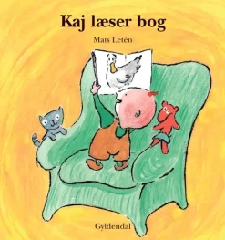 Kaj læser bog