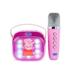 Karaokehøjttaler med mikrofon Gurli Gris
