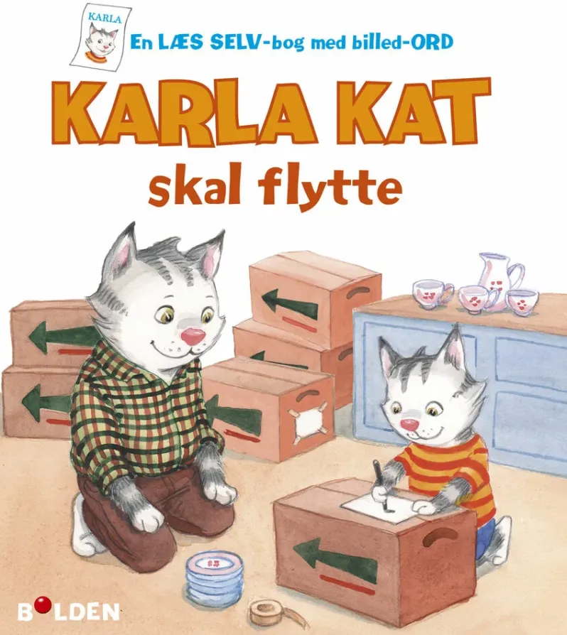 Karla Kat skal flytte
