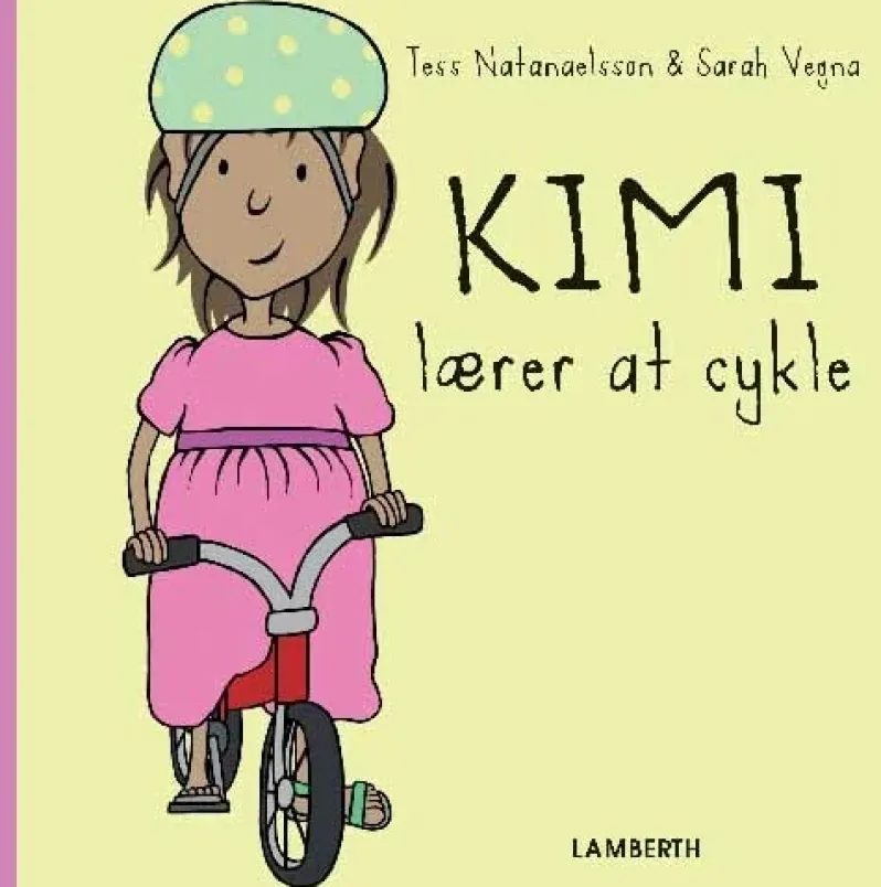 Kimi lærer at cykle