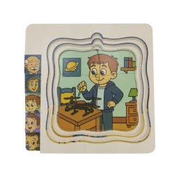 Kinder and Kids Lag-puslespil, Drengeliv