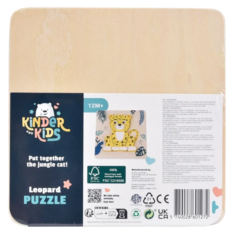 Kinder and Kids Puslespil, Leopard