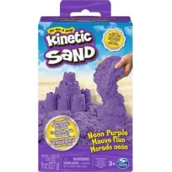Kinetic Sand Neonboks med Primærfarver