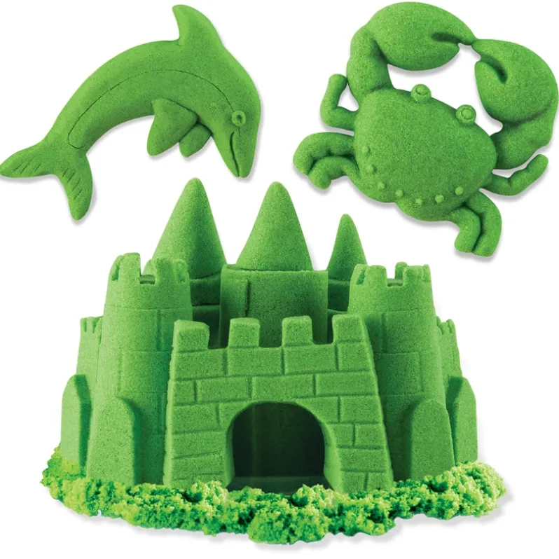 Kinetic Sand Neonboks med Primærfarver