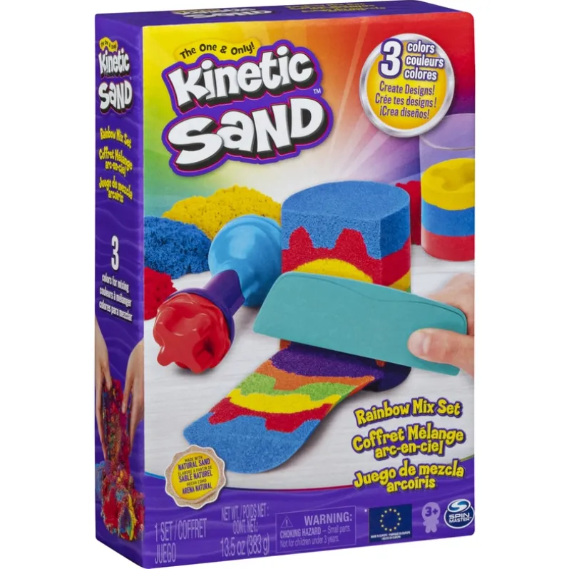 Kinetic Sand Rainbow Mix Set