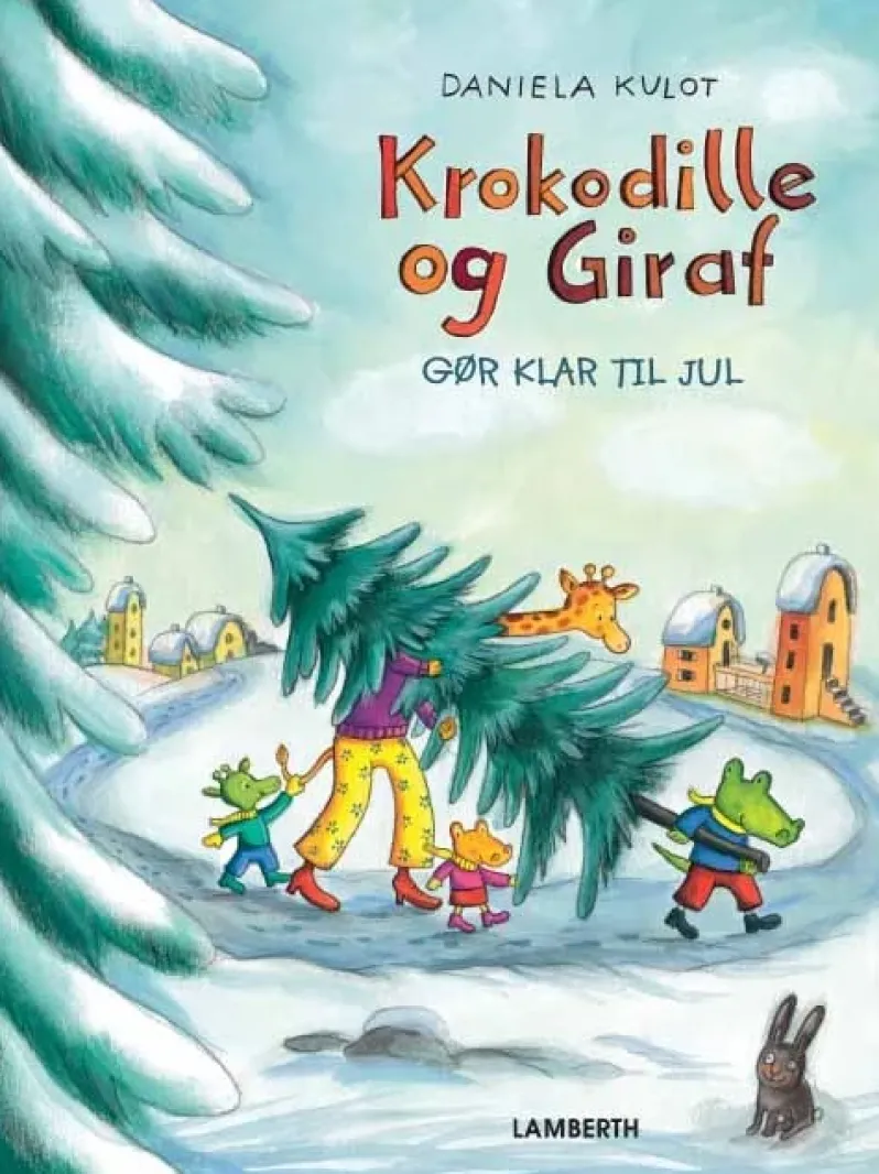 Krokodille og Giraf gør klar til jul