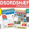 Krydsords samleposer med 3 blade. Sværhedsgrad MELLEM ***