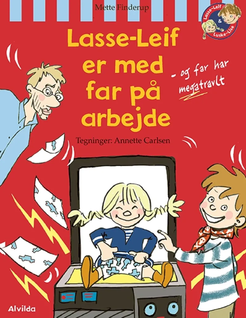 Lasse-Leif er med far på arbejde