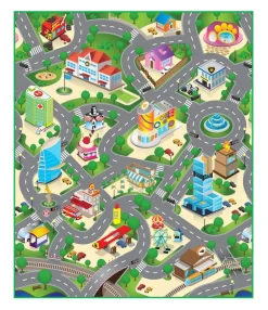 Legemåtte city 120 cm