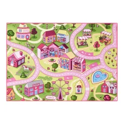 Legetæppe - Pink tivoli - 95 x 133 cm
