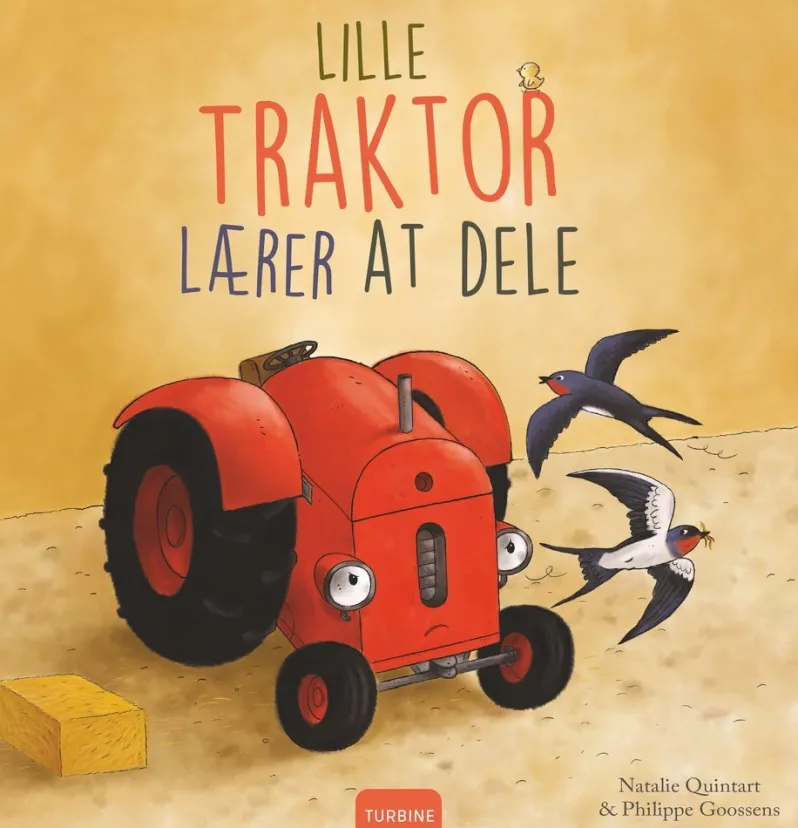 Lille Traktor lærer at dele