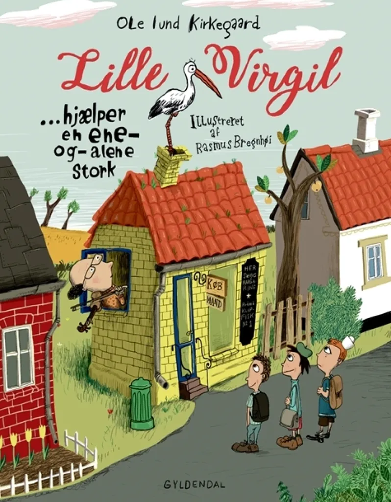 Lille Virgil hjælper en ene-og-alene stork