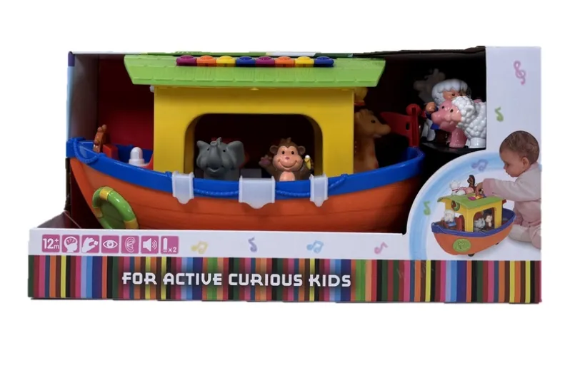 Lil'Tot Noahs Ark – Aktivitetslegetøj Til Børn Fra 1 År