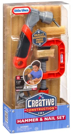 Little Tikes Creative Construction hammer- og sømsæt