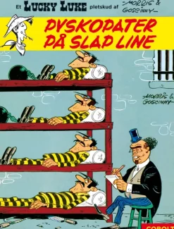 Lucky Luke: Pyskopater på slap line – et Lucky Luke-pletskud af Morris & Goscinny